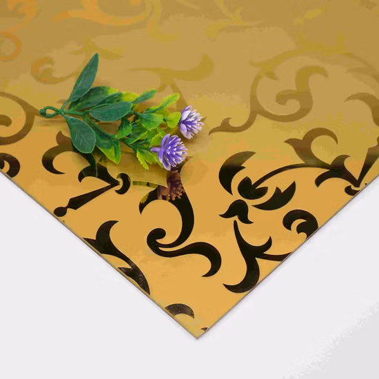 3mm, 4mm, 5mm, Building Nashiji, Karatachi, Flora Pattern Glass